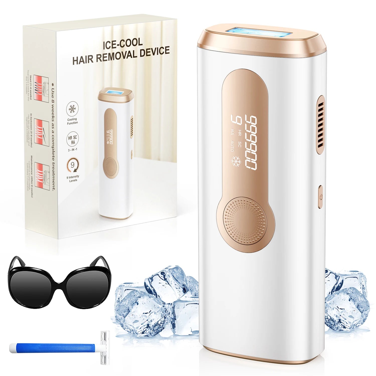 IPL Hair Removal Device 990,000 Flashes