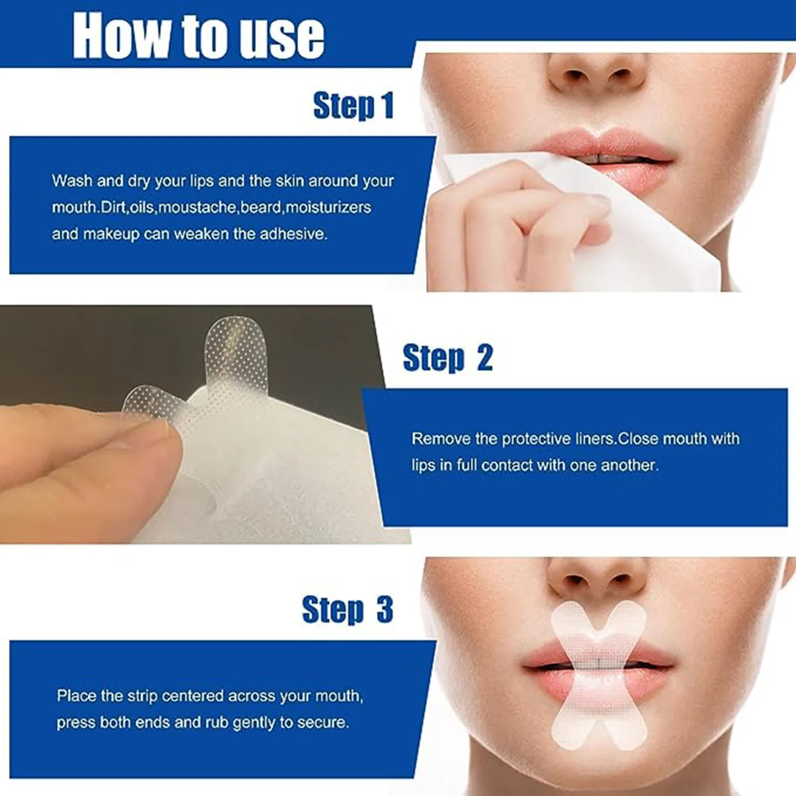 Anti-Snoring Mouth Tape & Nasal Strips