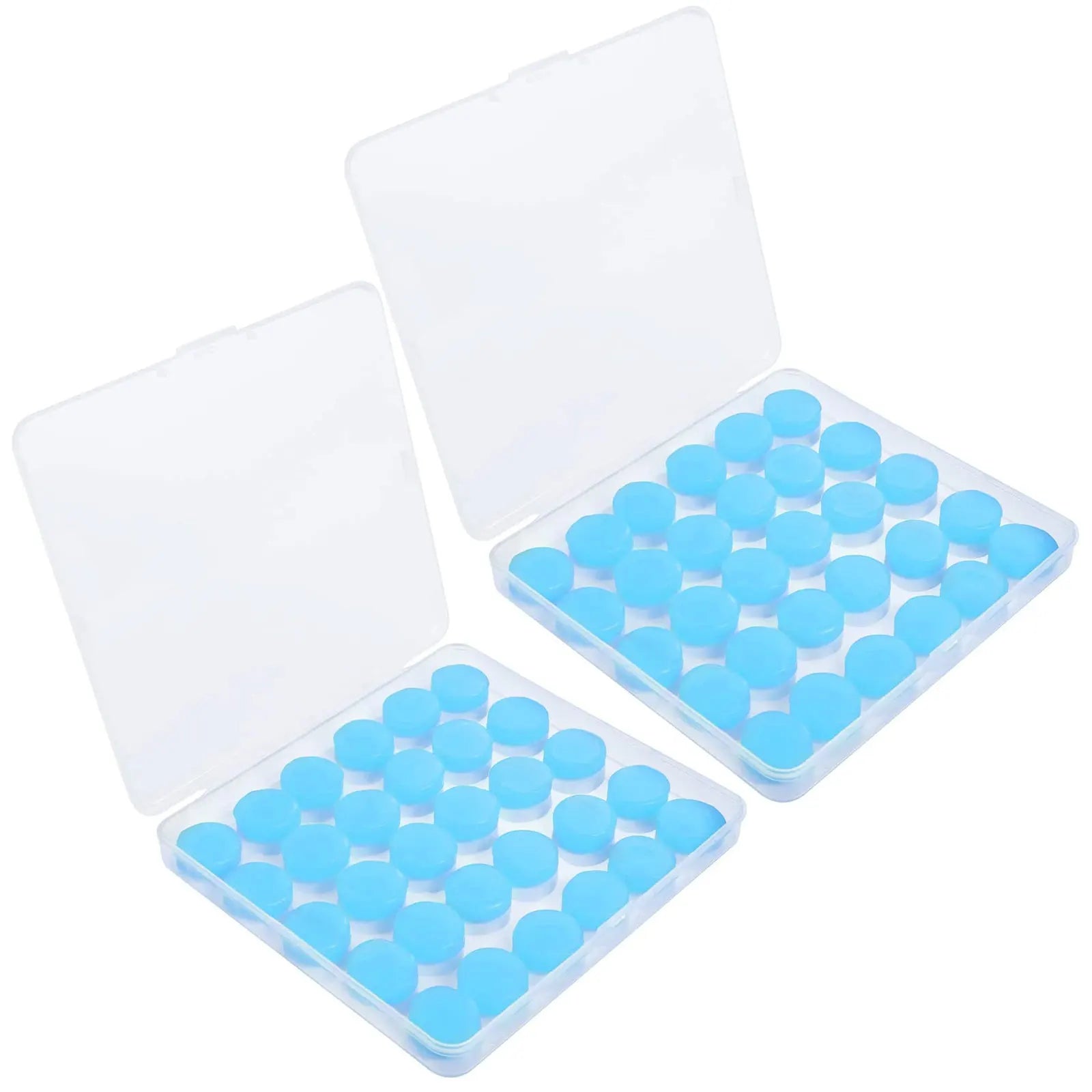 30Pcs Reusable Silicone Ear Plugs