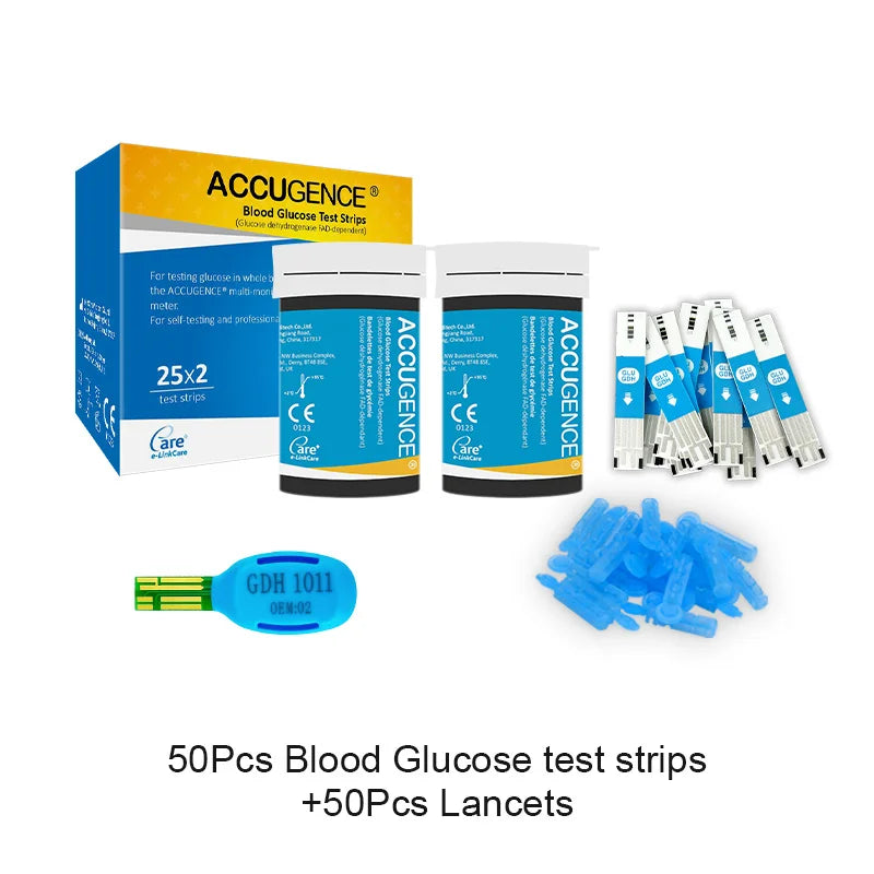 4-in-1 Blood Test Strips for PM800 Meter