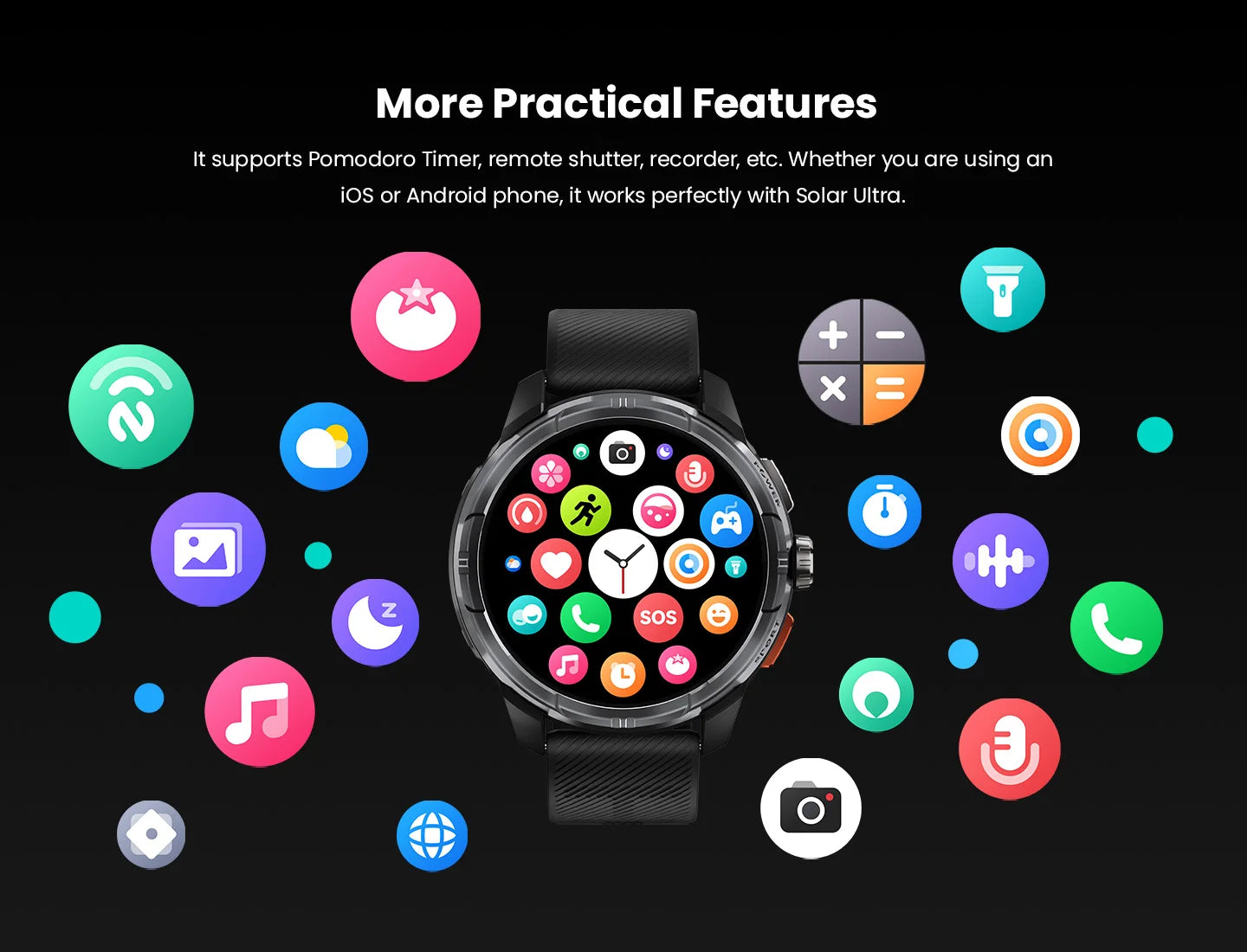 HAYLOU Solar Ultra GPS Smartwatch