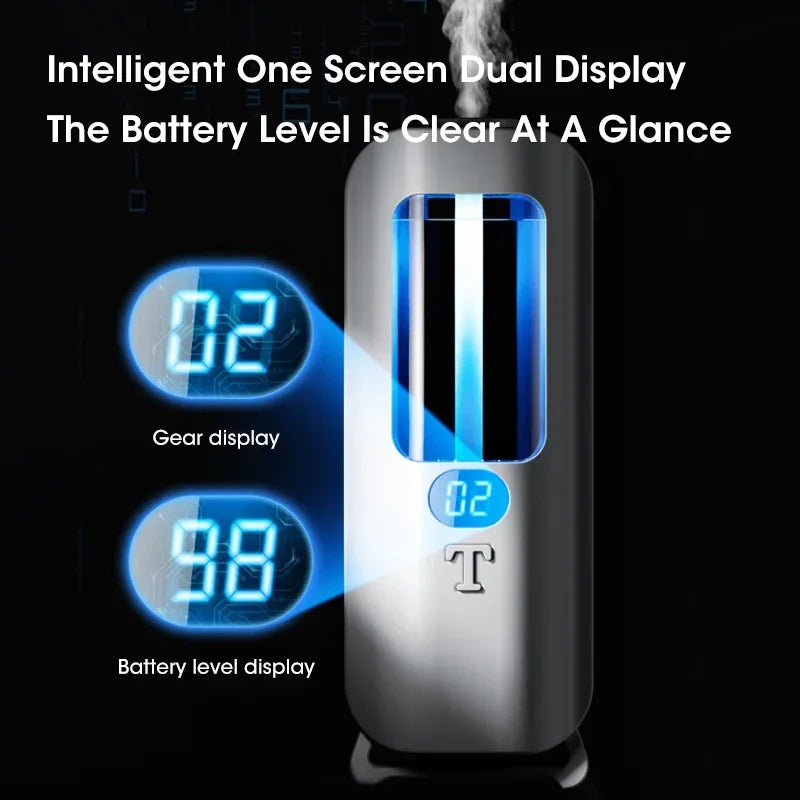 Rechargeable Essential Oil Diffuser – 5 Mode Aroma Diffuser for Home, Car, or Room Fragrance