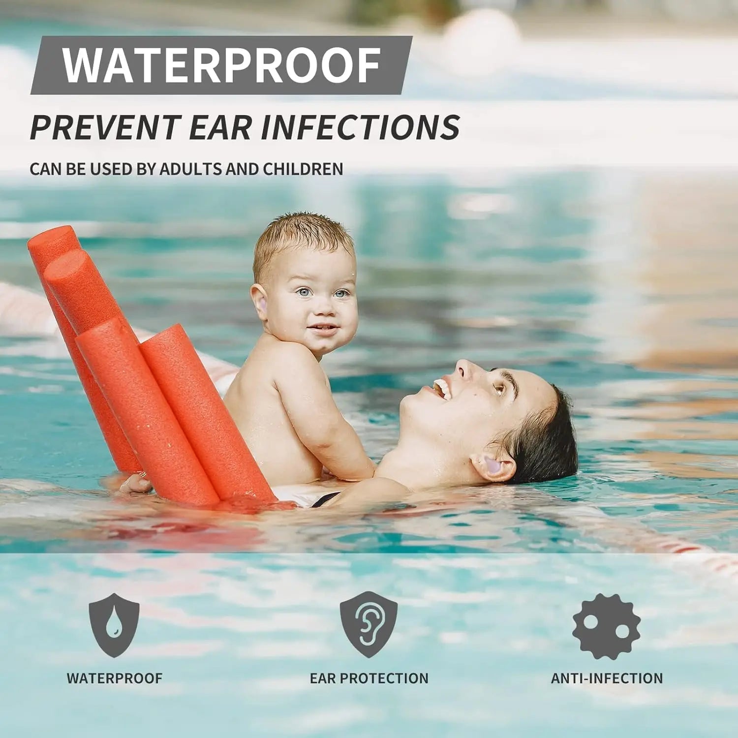 Soft Silicone Reusable Ear Plugs