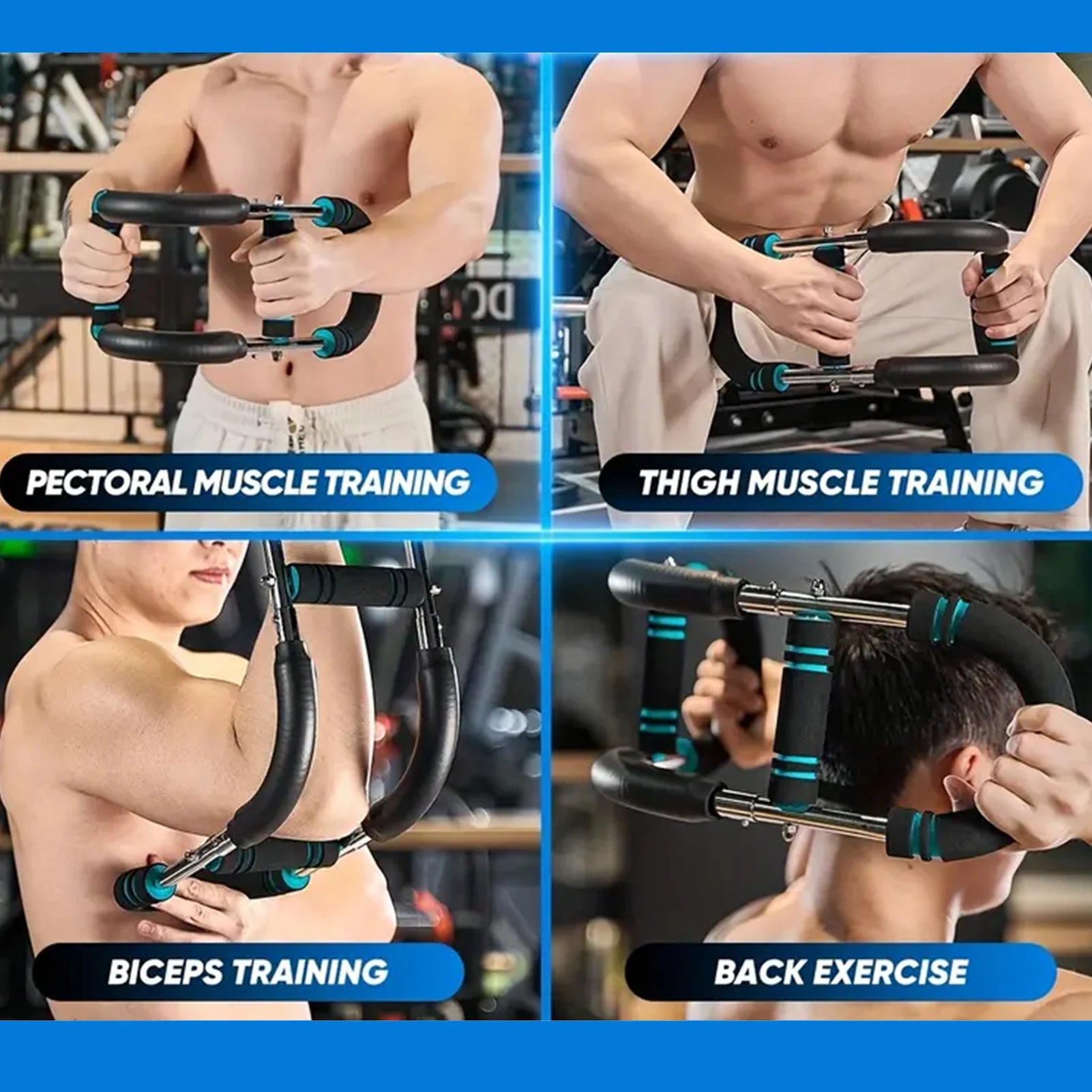 U-Shape Hand Gripper & Power Twister Bar – Arm Trainer for Men and Women Home