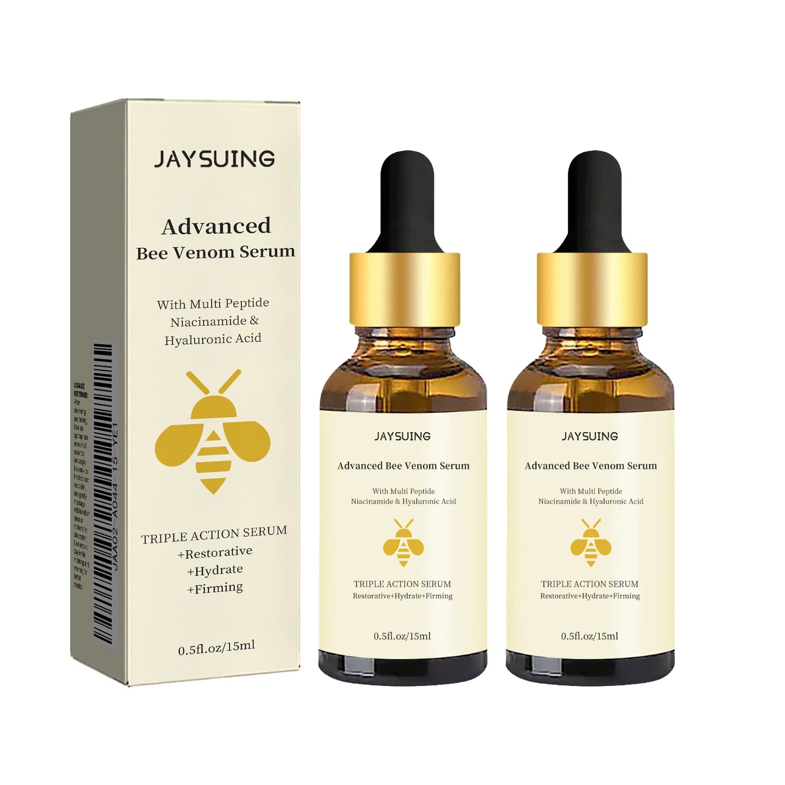 Bee Venom Facial Serum with Hyaluronic Acid