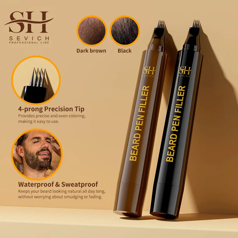 Waterproof Beard Filler Pen for Men