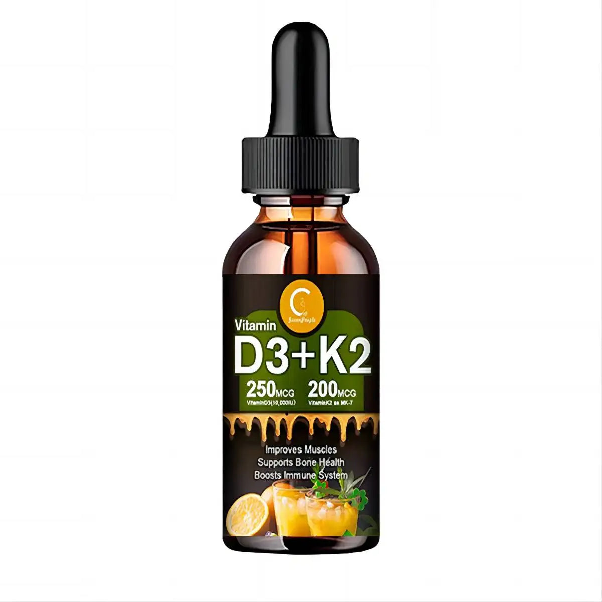 Vitamin C with D3+K2 Supplement